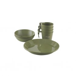 Easy Camp Moss 4 Tableware Set, 12 pieces